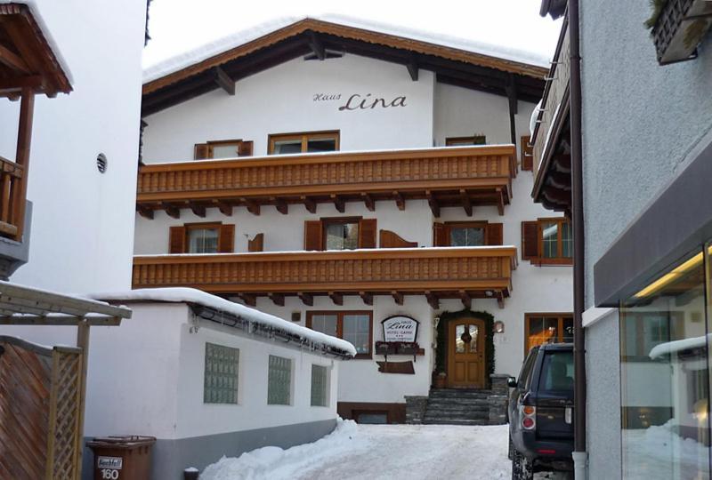 Ferienwohnung Haus Lina St. Anton am Arlberg Exterior foto